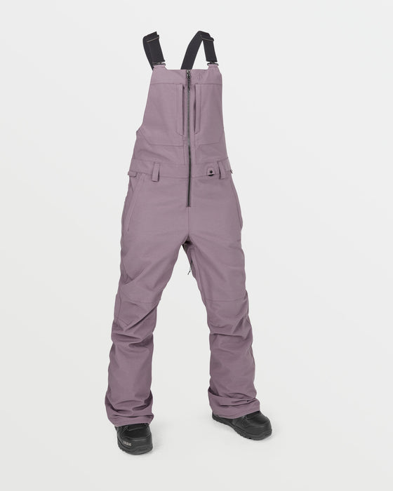 【OUTLET】VOLCOM Womens Swift Bib Overalls - Black