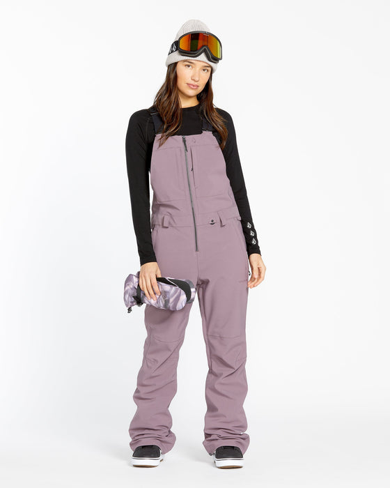 【OUTLET】VOLCOM Womens Swift Bib Overalls - Black