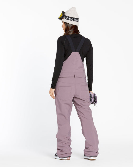 【OUTLET】VOLCOM Womens Swift Bib Overalls - Black
