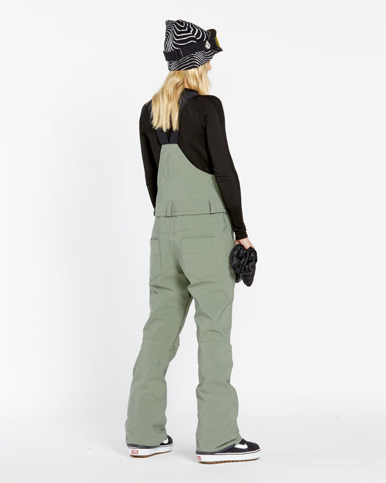 【OUTLET】VOLCOM Womens Swift Bib Overalls - Black
