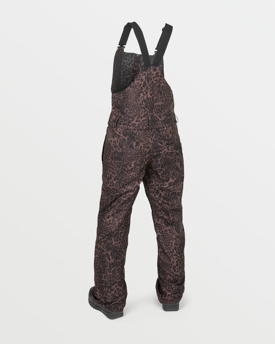 【OUTLET】VOLCOM Womens Swift Bib Overalls - Black