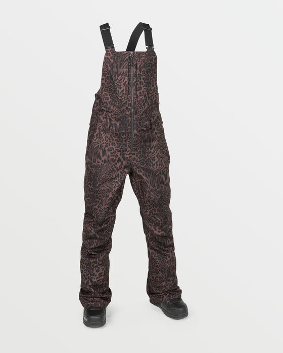 【OUTLET】VOLCOM Womens Swift Bib Overalls - Black