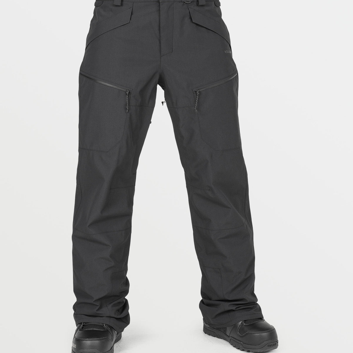 OUTLET】VOLCOM Womens Stone Mica 20K Pants - Black