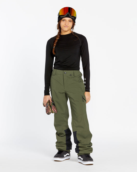【OUTLET】VOLCOM Womens Wildling Pants - Black