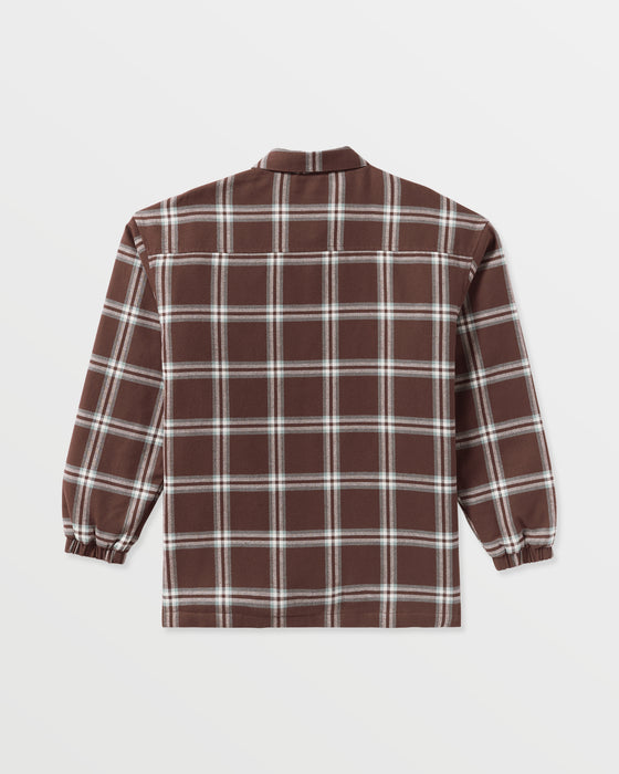 【OUTLET】VOLCOM レディース INS RIDING FLANNEL JKT スノージャケット