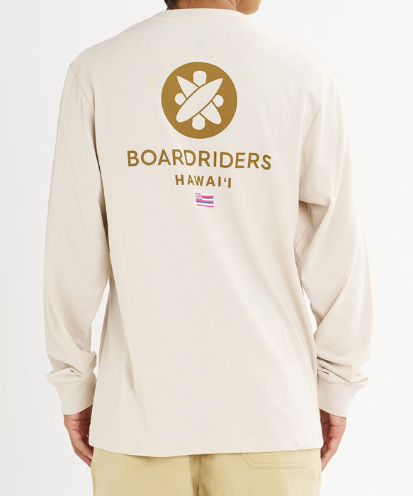 【直営店限定】BOARDRIDERS メンズ HI BRD FLAG LT HAWAII ロンT 【2026年夏モデル】