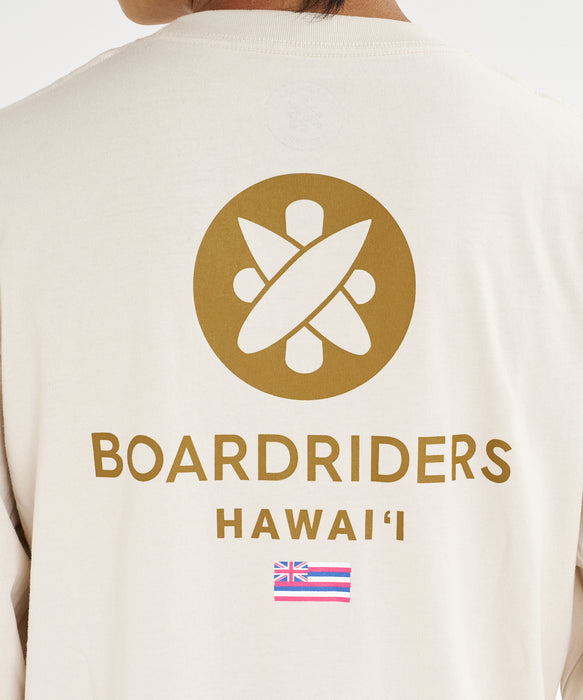 【直営店限定】BOARDRIDERS メンズ HI BRD FLAG LT HAWAII ロンT 【2026年夏モデル】