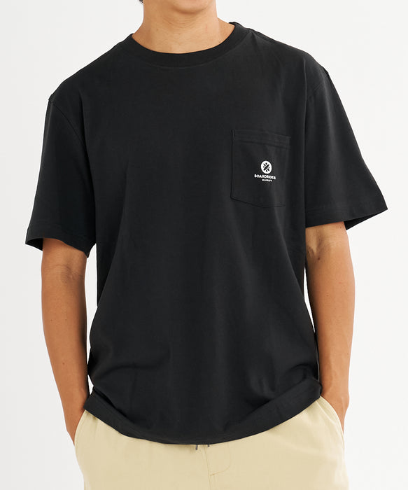 【直営店限定】BOARDRIDERS メンズ HI BRD FLAG ST PKT HAWAII Tシャツ 【2026年夏モデル】