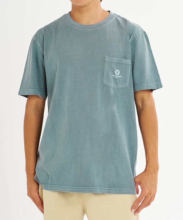 【直営店限定】BOARDRIDERS メンズ HI BRD FLAG ST PKT HAWAII Tシャツ 【2026年夏モデル】