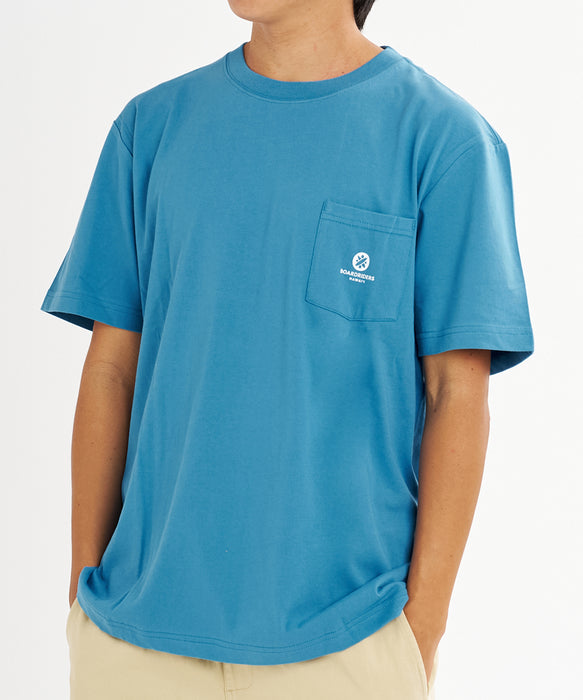 【直営店限定】BOARDRIDERS メンズ HI BRD FLAG ST PKT HAWAII Tシャツ 【2026年夏モデル】