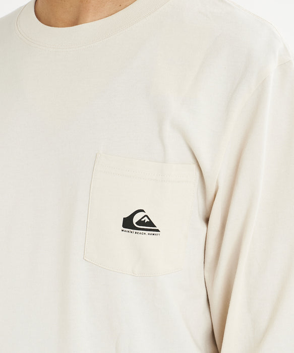 QUIKSILVER メンズ HI MW LOGO POCKET LS TEE ロンT 【2026年夏モデル】