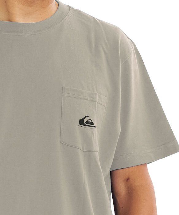 QUIKSILVER メンズ HI MW LOGO POCKET SS TEE Tシャツ 【2026年夏モデル】