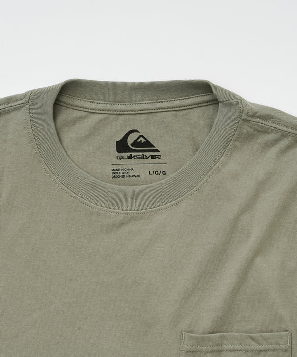QUIKSILVER メンズ HI MW LOGO POCKET SS TEE Tシャツ 【2026年夏モデル】