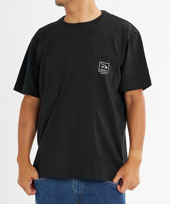 【直営店限定】RVCA メンズ RVCA BOX SS HI PKT HAWAII Tシャツ 【2026年秋冬モデル】