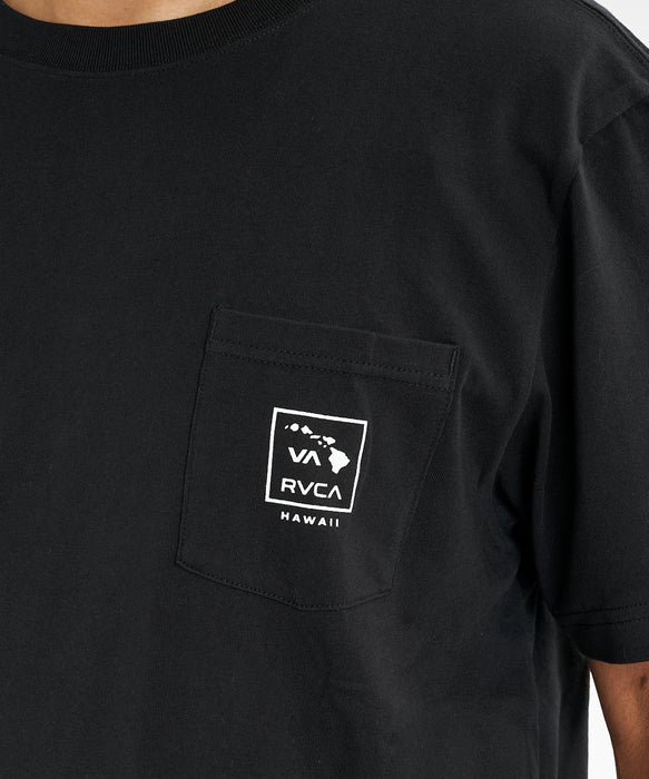 【直営店限定】RVCA メンズ RVCA BOX SS HI PKT HAWAII Tシャツ 【2026年秋冬モデル】
