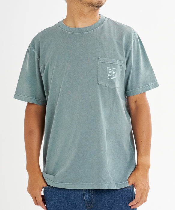 【直営店限定】RVCA メンズ RVCA BOX SS HI PKT HAWAII Tシャツ 【2026年秋冬モデル】