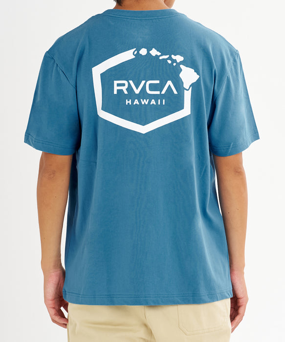 【直営店限定】RVCA メンズ RVCA HEX HI SS PKT HAWAII Tシャツ 【2026年秋冬モデル】