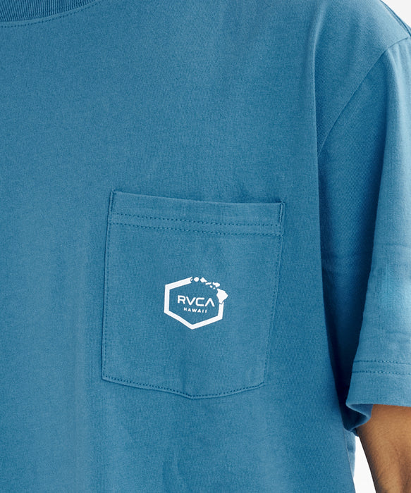 【直営店限定】RVCA メンズ RVCA HEX HI SS PKT HAWAII Tシャツ 【2026年秋冬モデル】