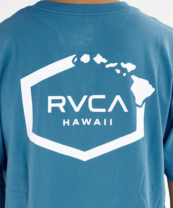 【直営店限定】RVCA メンズ RVCA HEX HI SS PKT HAWAII Tシャツ 【2026年秋冬モデル】