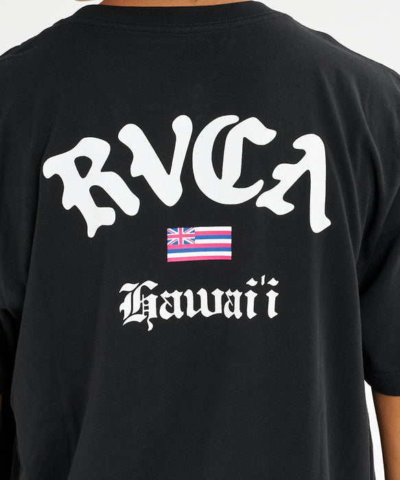【直営店限定】RVCA メンズ RVCA OLDE HI SS HAWAII Tシャツ 【2026年秋冬モデル】