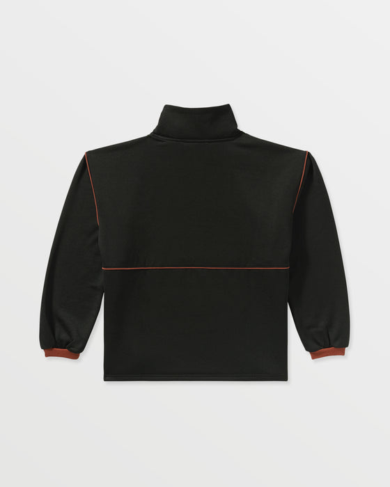 【OUTLET】VOLCOM レディース HYDRO 1/4 ZIP プルオーバーフリース