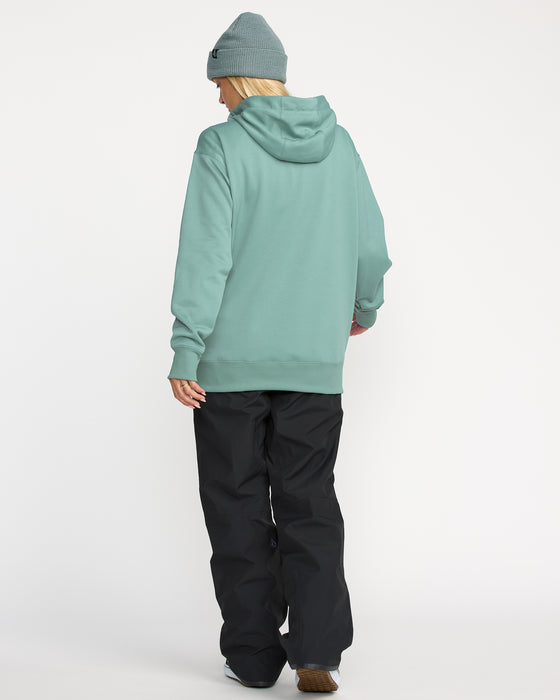 【OUTLET】VOLCOM レディース RIDING HYDRO P/O プルオーバーパーカー