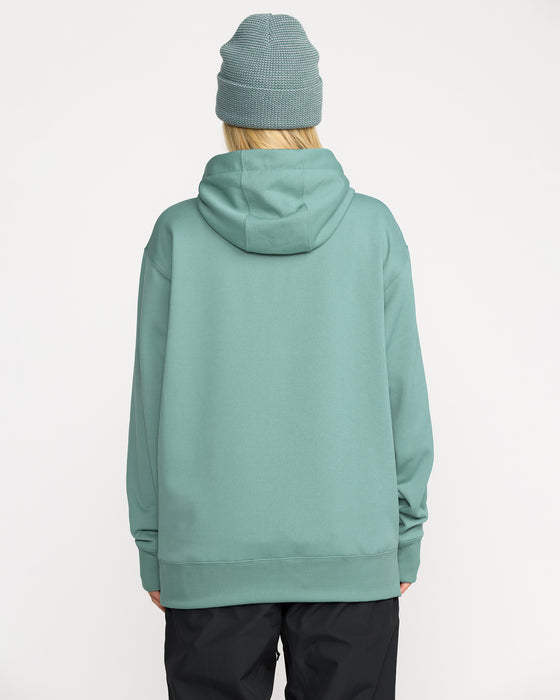 OUTLET】VOLCOM レディース RIDING HYDRO P/O プルオーバーパーカー