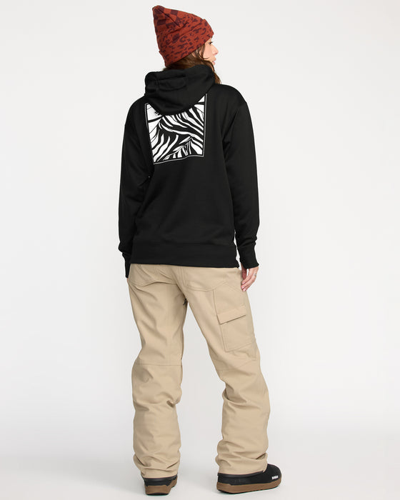 【OUTLET】VOLCOM レディース RIDING HYDRO P/O プルオーバーパーカー