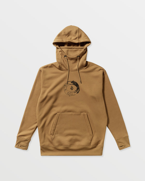 【OUTLET】VOLCOM レディース RIDING HYDRO P/O プルオーバーパーカー