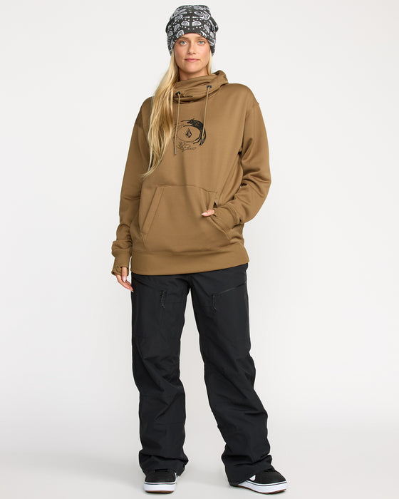 OUTLET FAMILY SALE】VOLCOM レディース RIDING HYDRO P/O プル