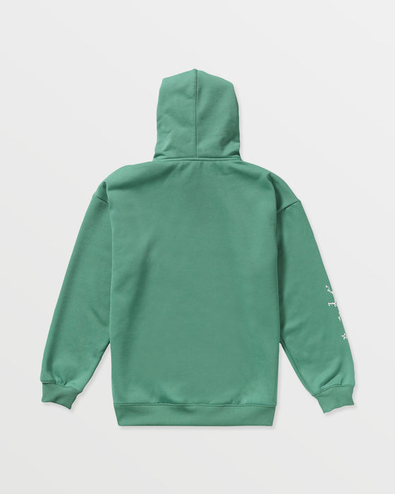 VOLCOM レディース ESSENTIAL HYDRO HOODIE プルオーバーパーカー