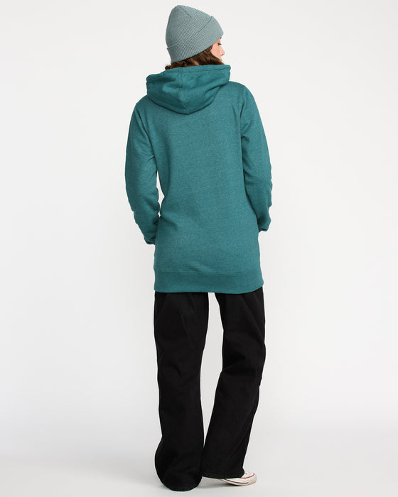 【OUTLET】VOLCOM レディース TOWER P/O FLEECE プルオーバーパーカー