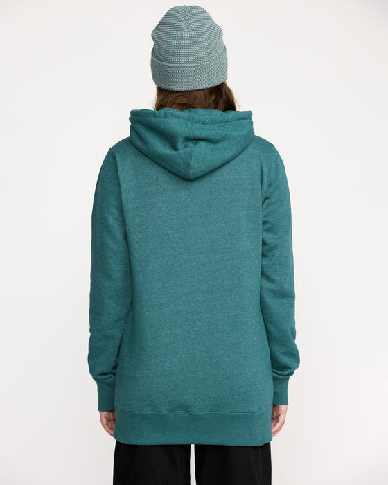 【OUTLET】VOLCOM レディース TOWER P/O FLEECE プルオーバーパーカー