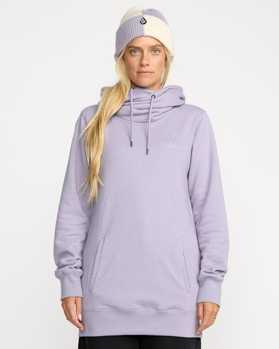 【OUTLET】VOLCOM レディース TOWER P/O FLEECE プルオーバーパーカー