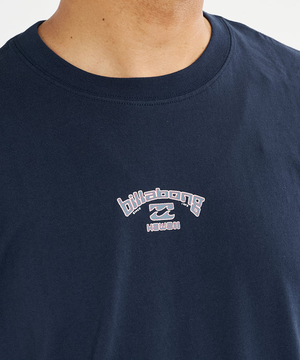 【直営店限定】BILLABONG メンズ Y2K ARCH OG SS HI HAWAII Tシャツ 【2026年秋冬モデル】