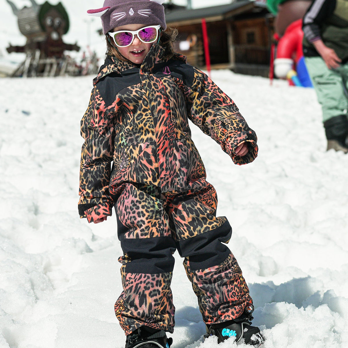 VOLCOM キッズスノーウエア OUTLET】Kids Volcom Toddler One Piece - Acid