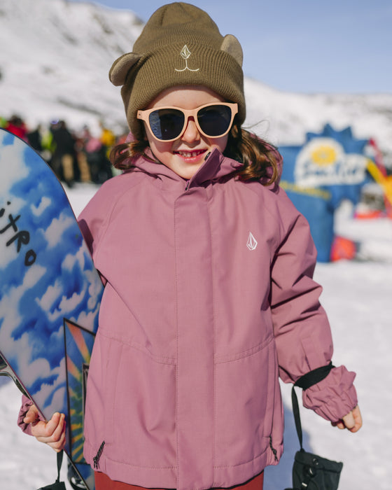 VOLCOM ピンク スノーボードウェア　キッズ　 M 130 140 VOLCOM ピンク スノーボードウェア キッズ M 130 140 VOLCOM ピンク