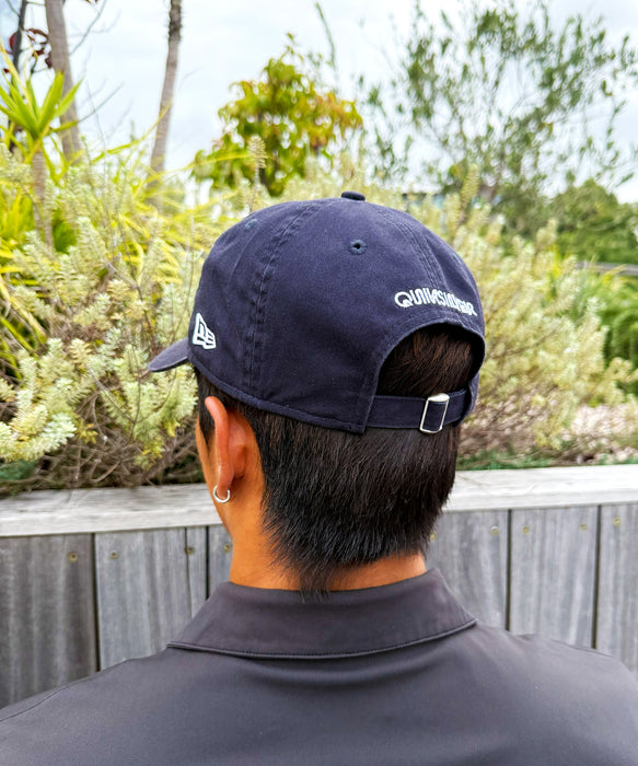 【 QUIKSILVER | NEW ERA 】QUIKSILVER メンズ 930CS キャップ ニューエラ ネイビー 紺 【2025年秋冬モデル】