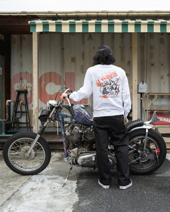 【直営店限定】 VOLCOM メンズ FUSTY WORKS 2025 LS TEE Ⅰ ロンT 【2026年春夏モデル】