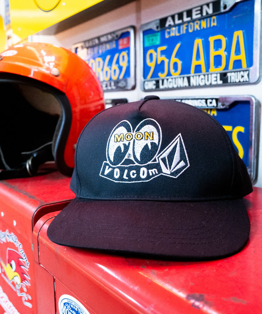 直営店限定】 VOLCOM メンズ MOONEYES 2025 CAP キャップ 【2026年春夏