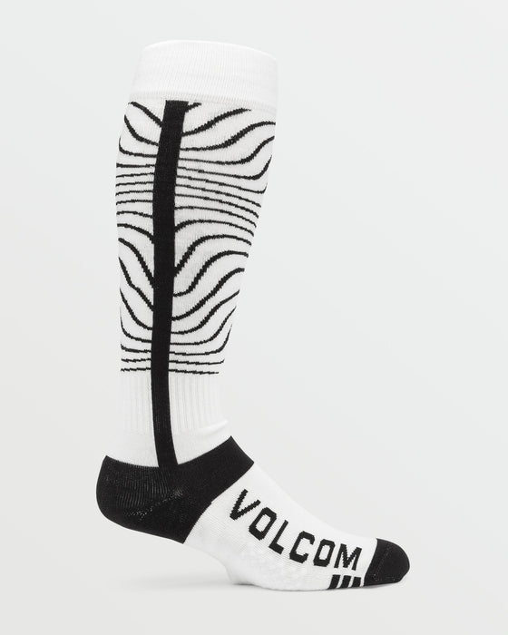 【OUTLET】VOLCOM Mens Heavy Over-The-Calf Sock - Black