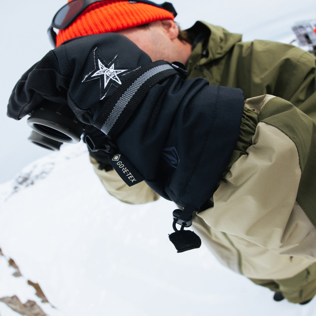 OUTLET】VOLCOM メンズ 91 GORE-TEX GLOVE スノーグローブ