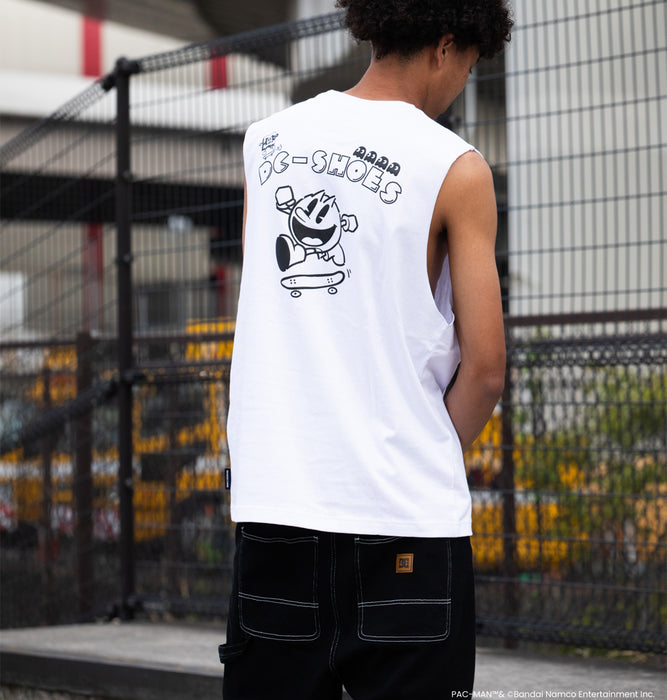 【DC SHOES | PAC-MAN】DC Shoes 25 PM PLAYTIME SL メンズ ノースリーブシャツ