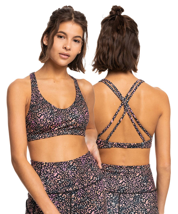 ROXY FITNESS HEART INTO IT PT BRA ブラトップ 【2026年春夏モデル】