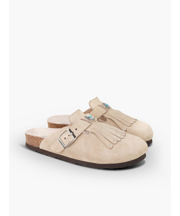【OUTLET】 GENUINS ウィメンズ FRINGE　サンダル
