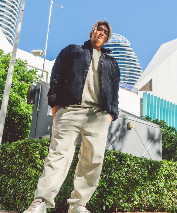 【OUTLET FAMILY SALE】Quiksilver メンズ COLD WIND JACKET コーデュロイジャケット ルーズフィット 撥水