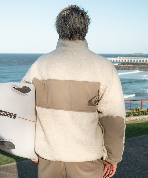 【OUTLET】Quiksilver メンズ BOA JACKET ボアジャケット アウター ルーズフィット 撥水