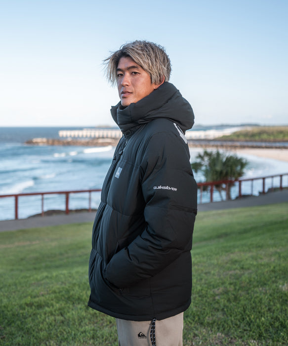Quiksilver STRONG WIND DOWN JACKET ダウンジャケット アウター メンズ