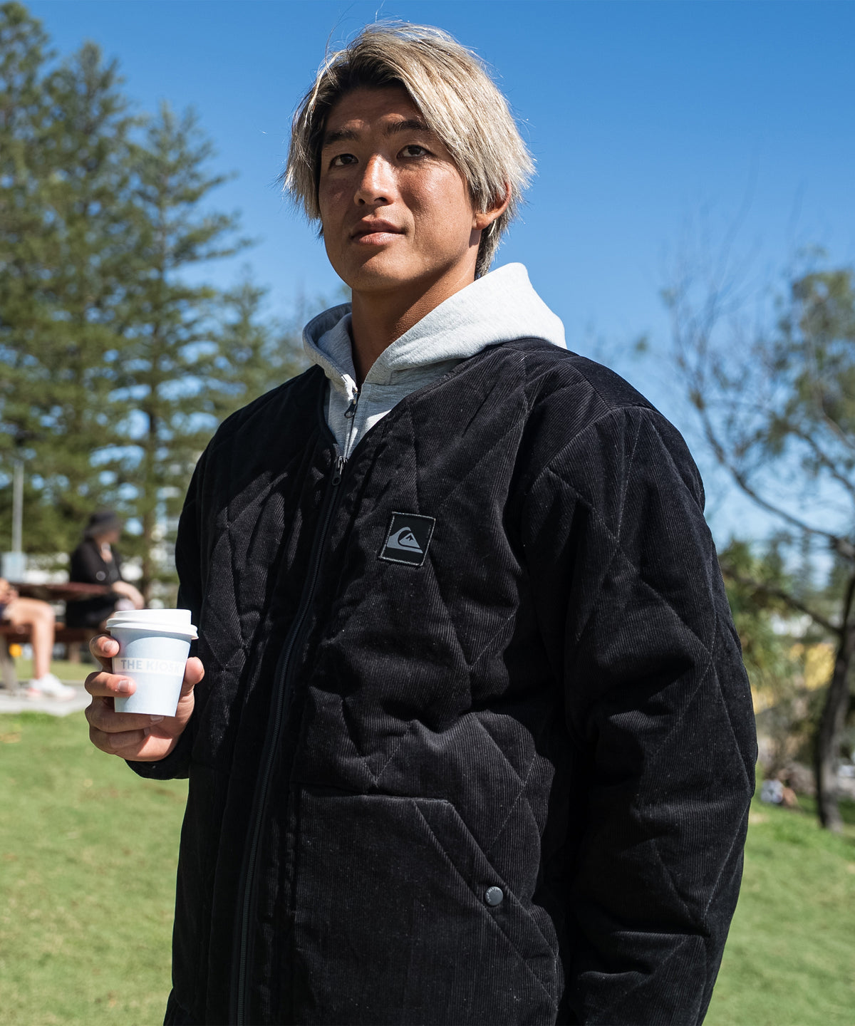 OUTLET】Quiksilver メンズ COLD WIND CARDIGAN コーデュロイ