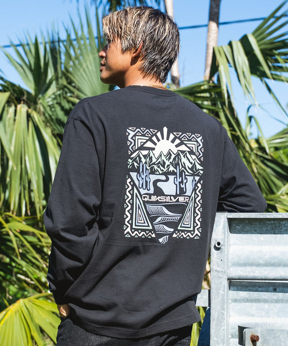 Quiksilver DESERT WAVES LT 長袖Tシャツ メンズ
